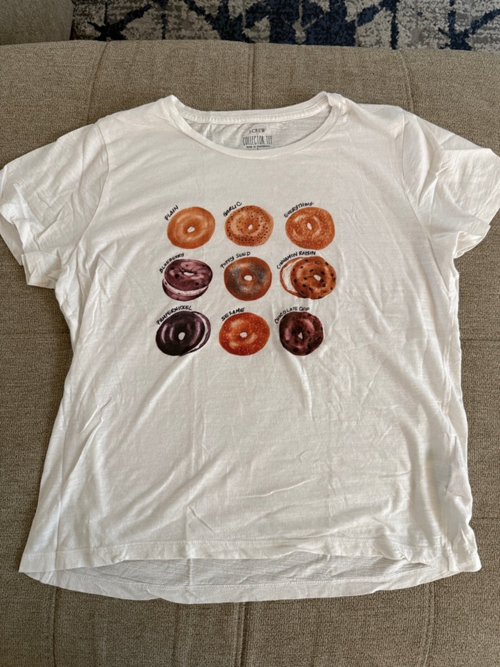 J. Crew Collector Tee - Bagels